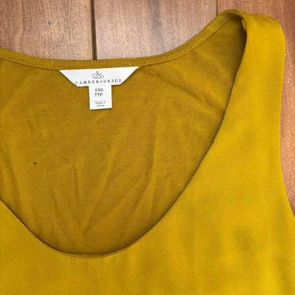 RW&CO. Mustard Tank Top - Picture 2 of 3